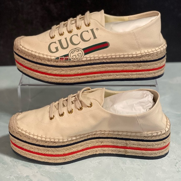 Gucci Platform Espadrilles - Picture 5 of 7